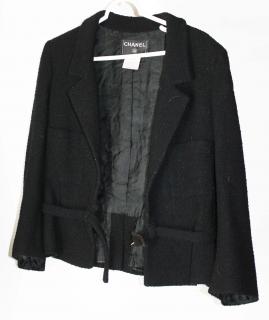 Appraisal: Chanel Boutique lady's jacket wool w silk blend lining size