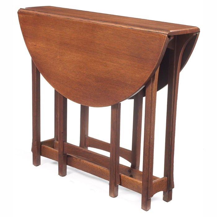 Appraisal: Lifetime drop-leaf table from the Puritan line gate leg form