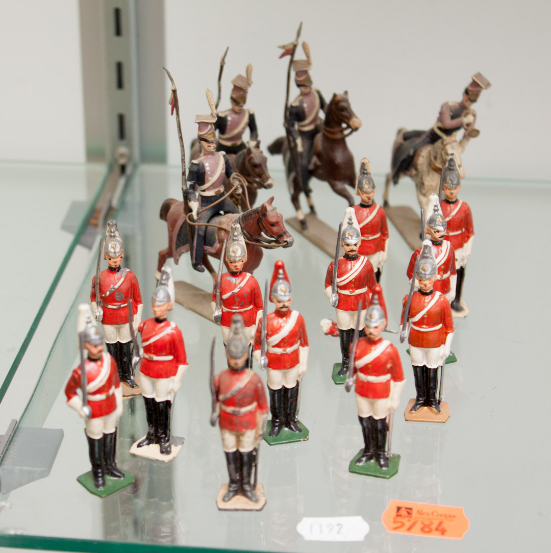 Appraisal: Assortment of British soldier miniatures