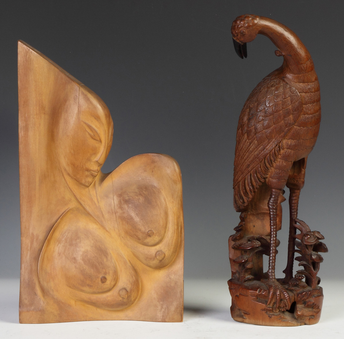 Appraisal: Paul Wenner Contemporary Carved Maple Sculpture Scientific War Preparation th