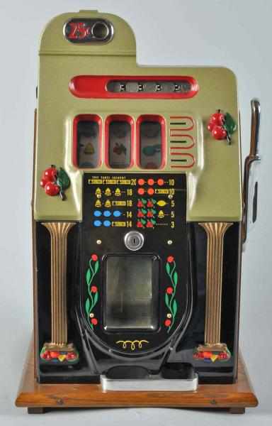 Appraisal: Mills Golden Falls Slot Machine Description Working Early restoration Condition