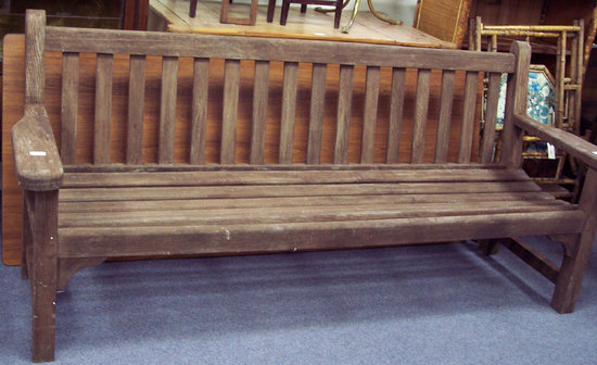 Appraisal: Garden seat cm wide