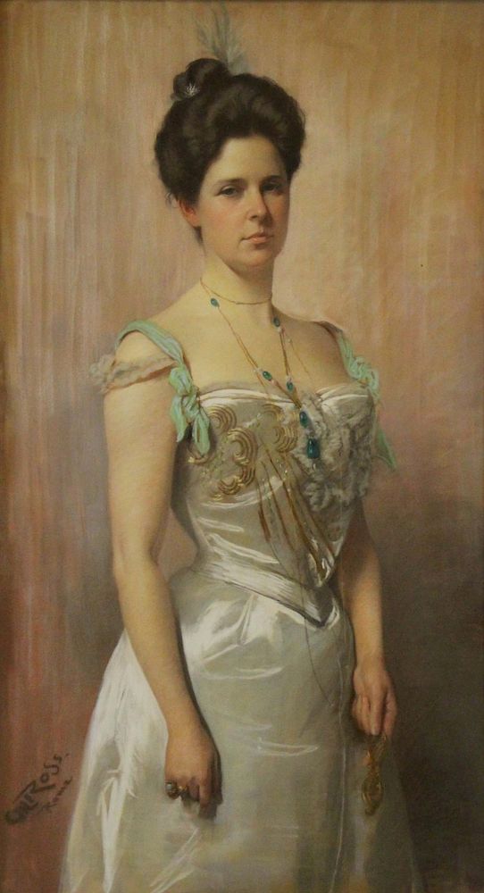 Appraisal: CHRISTIAN MEYER ROSS NORWEGIAN - Pastel Portrait of a Lady