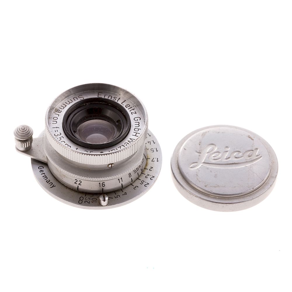 Appraisal: Leica Summaron Lens dated serial with Leica stamped aluminum lens