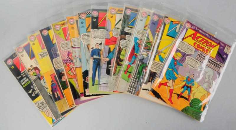 Appraisal: Lot of s Action Superman Comic Books Click for full