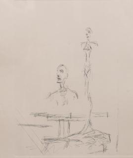 Appraisal: Alberto Giacometti Swiss Dans L'Atelier after original bearing authentication label