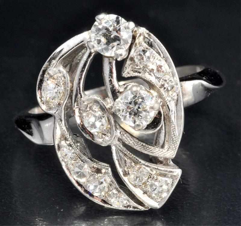 Appraisal: K W Gold Diamond Ring Description Diamonds ctw Clarity VS