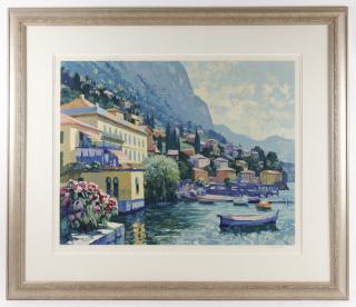 Appraisal: Howard C Behrens Il Lago Maggiore Serigraph Howard Chesner Behrens