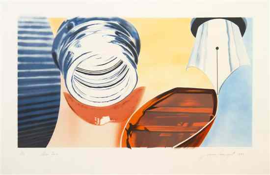 Appraisal: James Rosenquist American b Sheer Line serigraph edition signed James