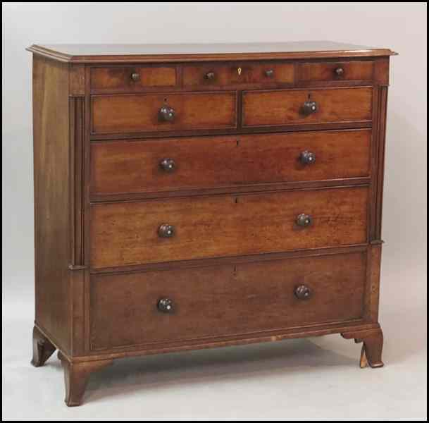 Appraisal: TH CENTURY ENGLISH MAHOGANY CHEST OF DRAWERS H '' W