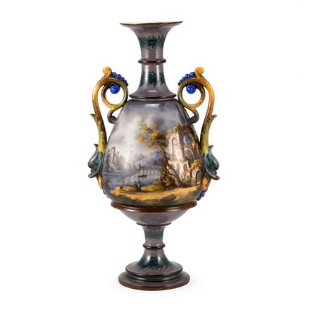 Appraisal: KPM Hand Painted Porcelain Ewer Estimate -