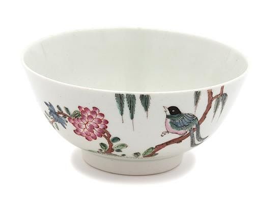 Appraisal: A Dr Wall Worcester Porcelain Bowl Diameter inches A Dr