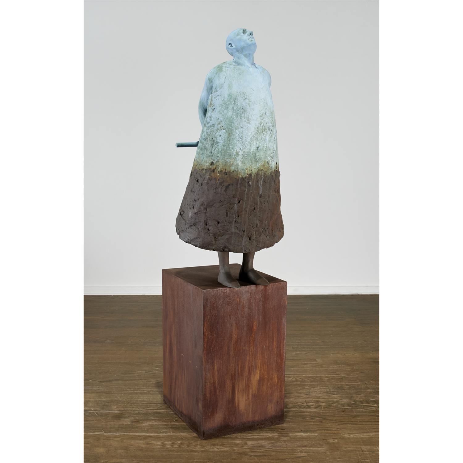 Appraisal: AURORA CANERO LOPEZ LARGE PATINATED BRONZE Aurora Canero Lopez Spain