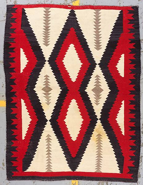 Appraisal: A Navajo rug size approximately ft in x ft in