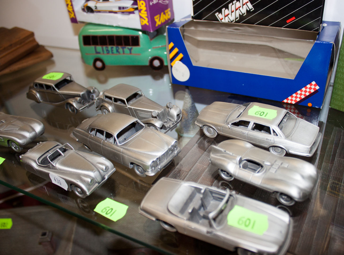 Appraisal: assorted collector's cars including pewter and die cast makers include