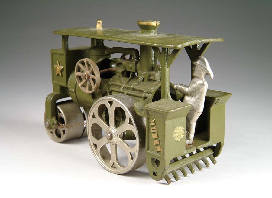 Appraisal: HUBER ROAD ROLLER BY HUBLEY MANUFACTURING COMPANY Roller is painted