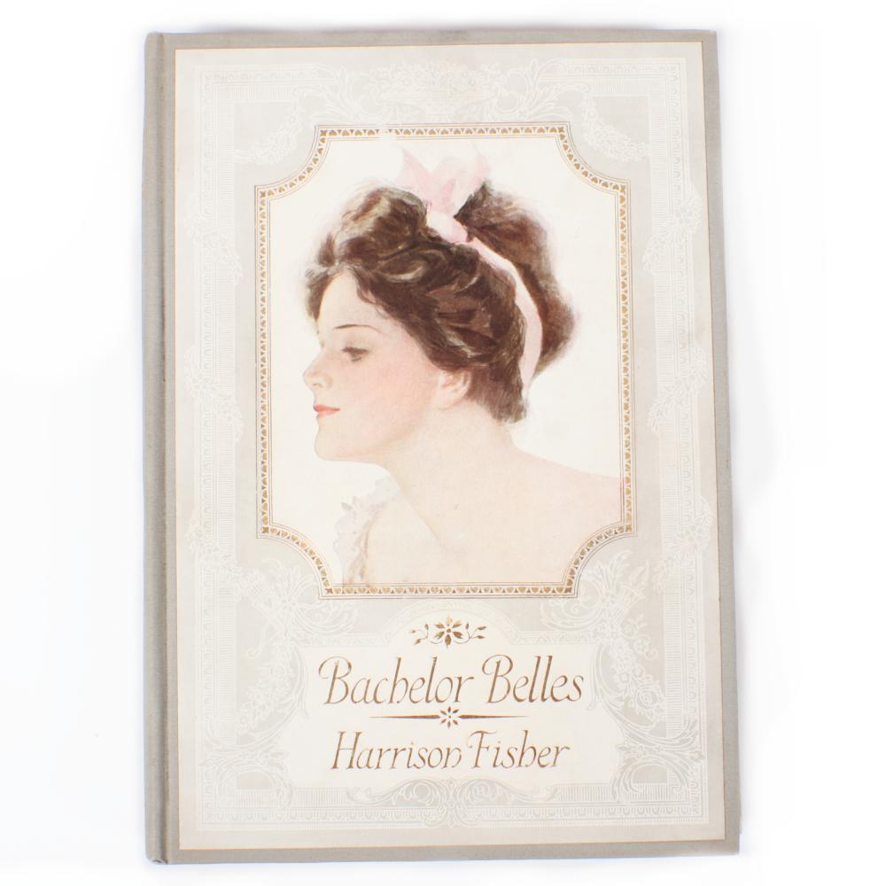 Appraisal: ST ED HARRISON FISHER ART ILLUSTRATIONS BACHELOR BELLES PORTRAITS COSMOPOLITAN