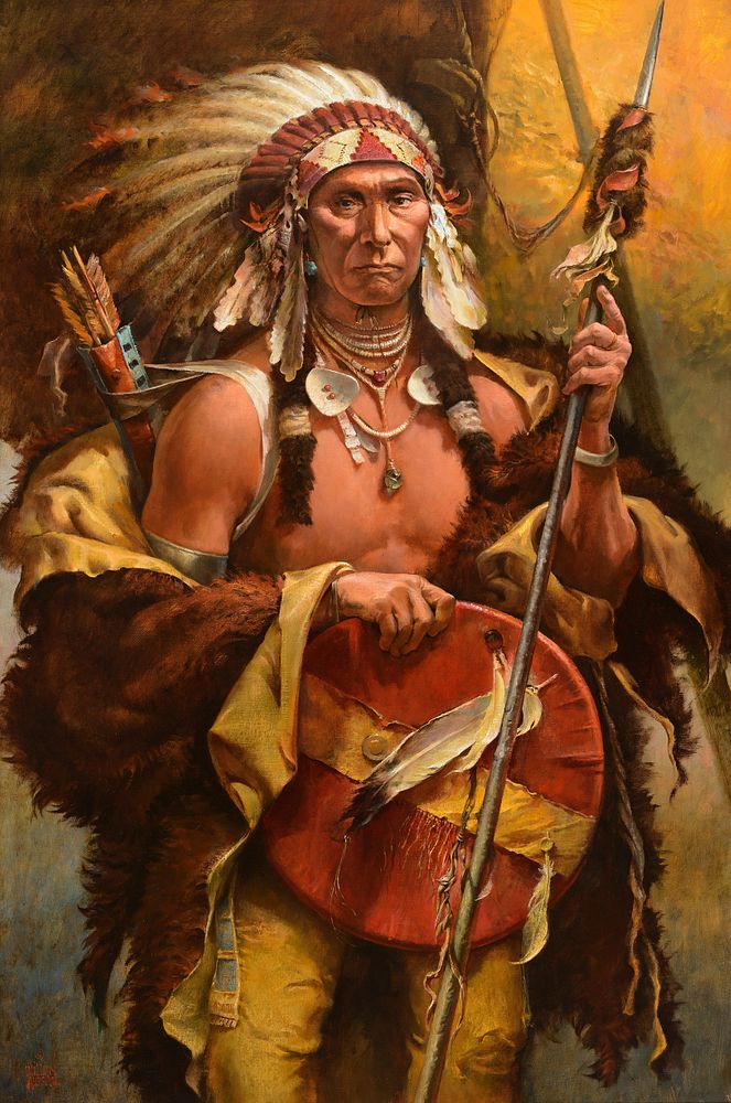 Appraisal: William Ahrendt b Chief Joseph William Ahrendt b Chief Joseph