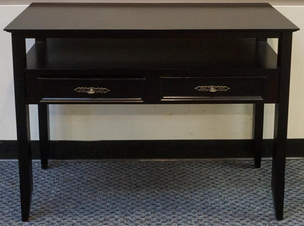 Appraisal: Ebonized Fruitwood Sofa Table x x in x x cm