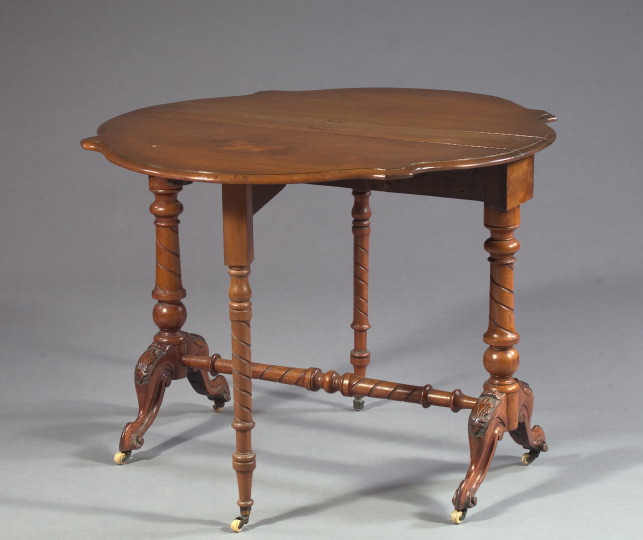 Appraisal: Victorian Mahogany Sunderland Table third quarter th century the shaped