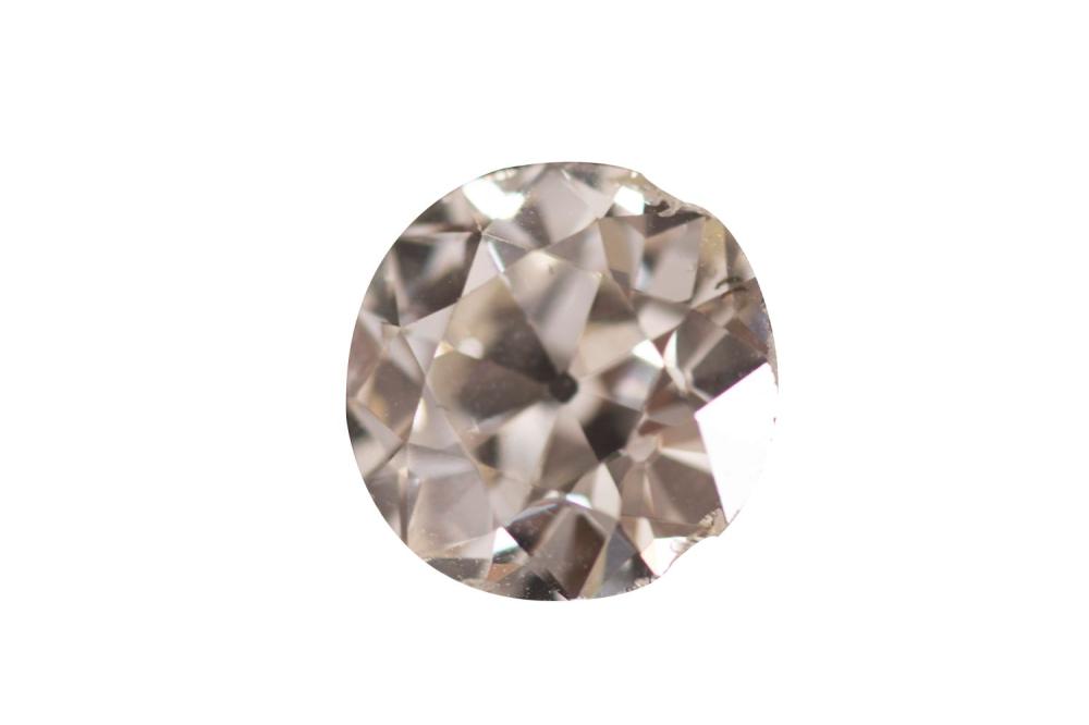 Appraisal: UNMOUNTED DIAMOND carat old European brilliant L I with GIA