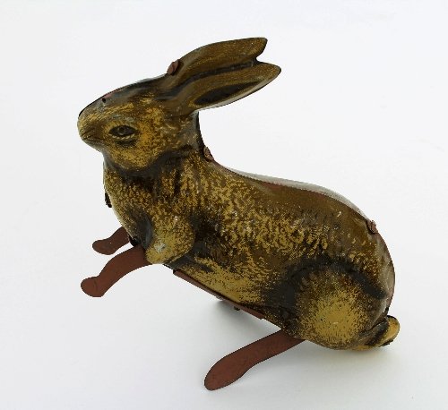 Appraisal: An early th Century clockwork rabbit cm long