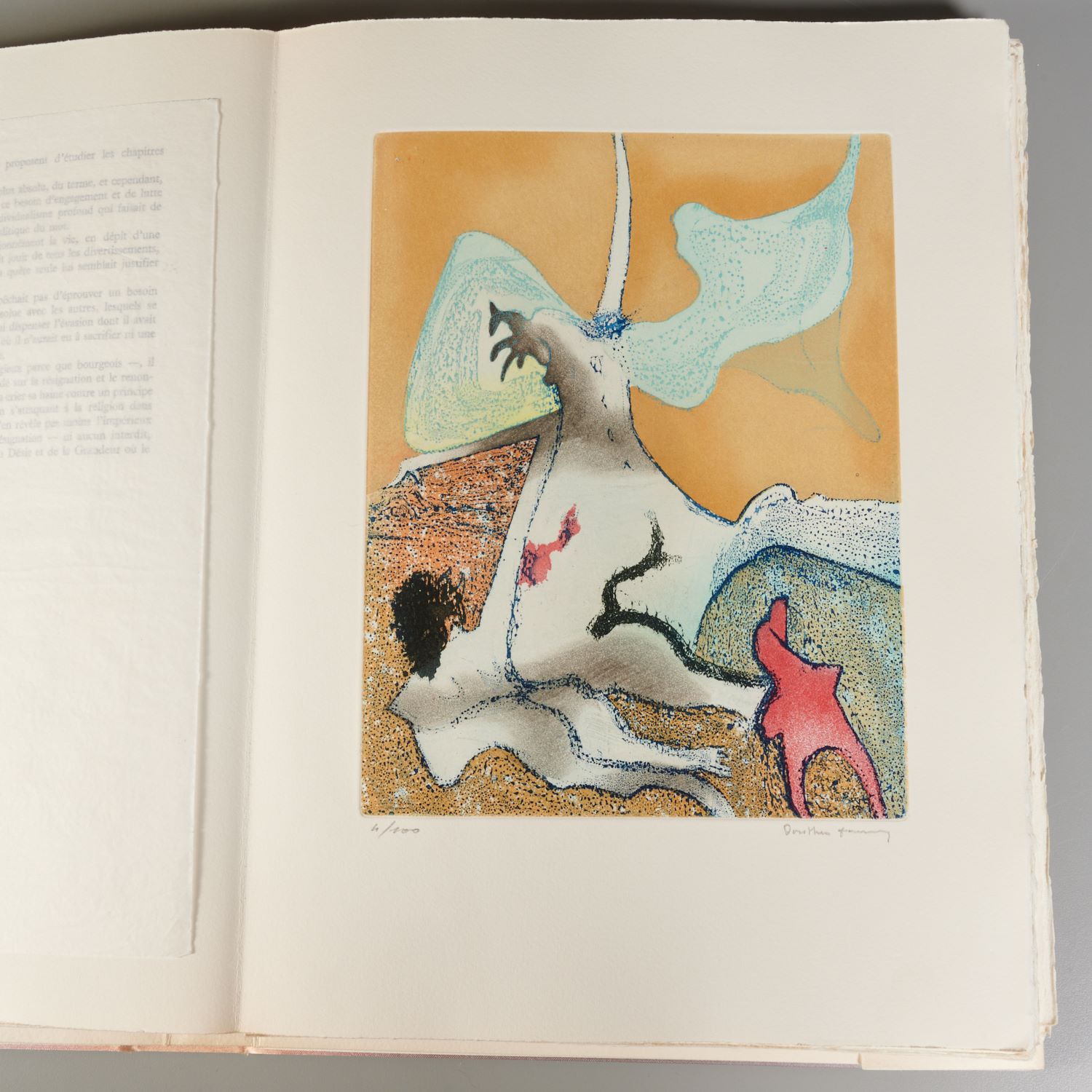 Appraisal: LA MYSTICITE CHARNELLE DE RENE CREVEL W ETCHINGS Editions Georges