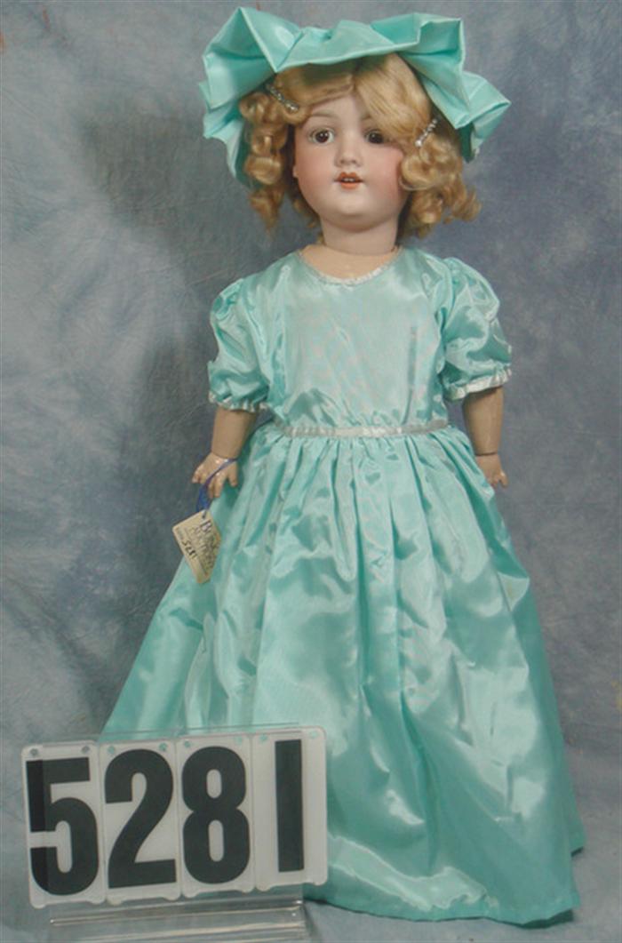 Appraisal: Armand Marseille bisque head doll A M A M DRGM