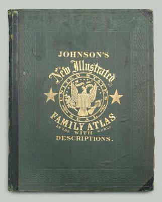 Appraisal: Johnson s Family Atlas Johnson s New Illustrated Family Atlas