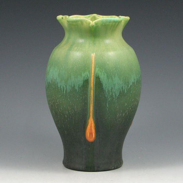 Appraisal: Door Pottery Serenity vase with experimental blended glaze Marked Door