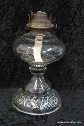 Appraisal: Antique C P A Banner Kerosene Oil LampThis is for