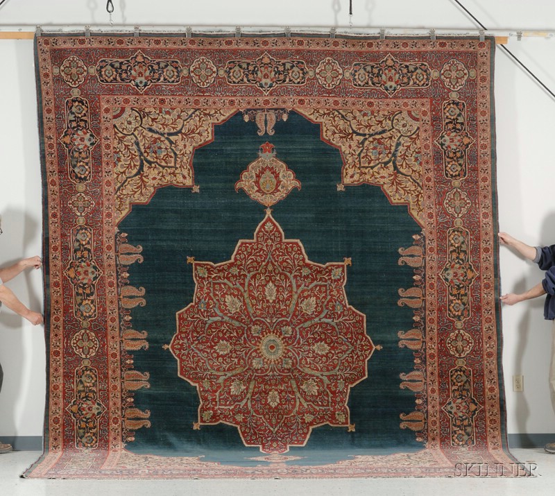 Appraisal: Agra Carpet India early th century ft x ft in