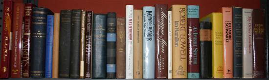 Appraisal: Authors Journals biography letters Vols on shelves