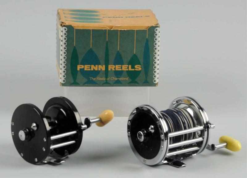 Appraisal: Lot of Fishing Reels One with original box Condition Excellent