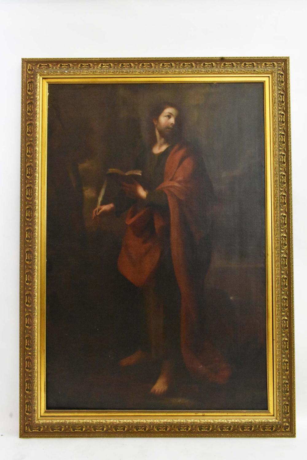 Appraisal: MANNER OF CORRADO GIAQUINTO ITALIAN - John The Apostle Appears