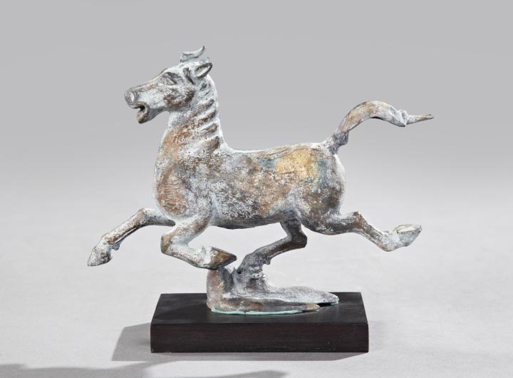 Appraisal: Chinese Bronze Figure of a Horse in the Tang Dynasty