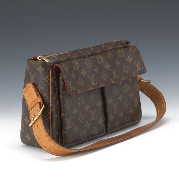 Appraisal: LOUIS VUITTON MONOGRAM CANVAS VIVA CITE GM x x Monogrammed