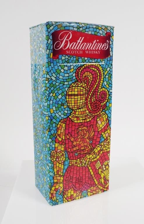 Appraisal: Ballantines finest blended scotch whiskey proof quart Probably from the