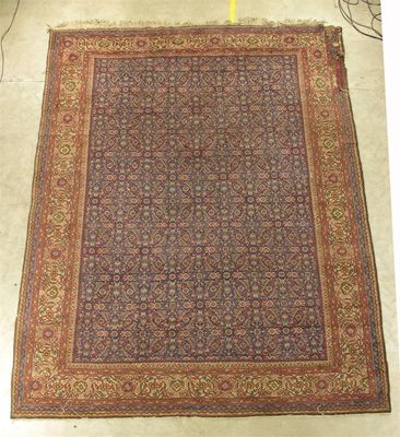 Appraisal: A Fereghan carpet North West Persia s in cm l