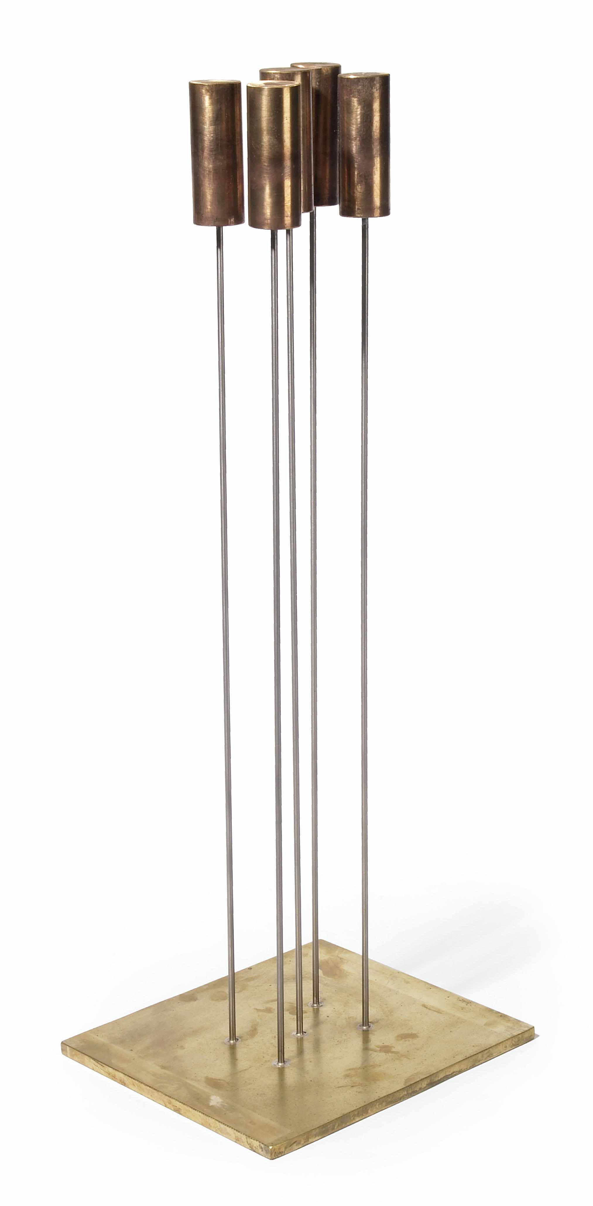 Appraisal: VAL BERTOIA American born Sonambient B- bronze monel and brassstamped