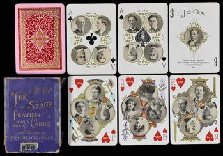 Appraisal: United States Playing Card Co The Stage No x Playing