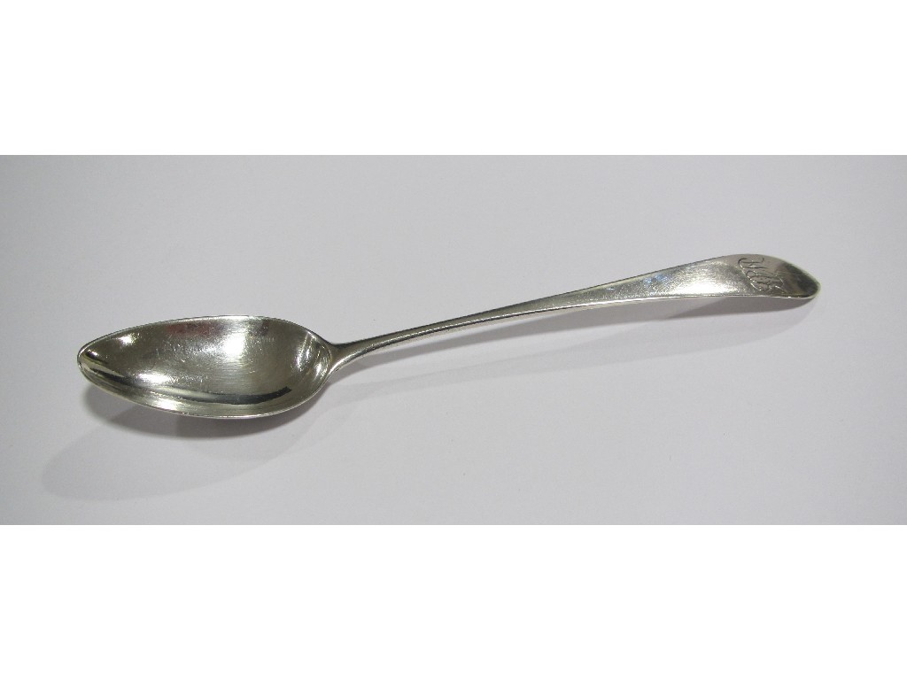 Appraisal: John Argo Banff circa teaspoon inscribed with initials