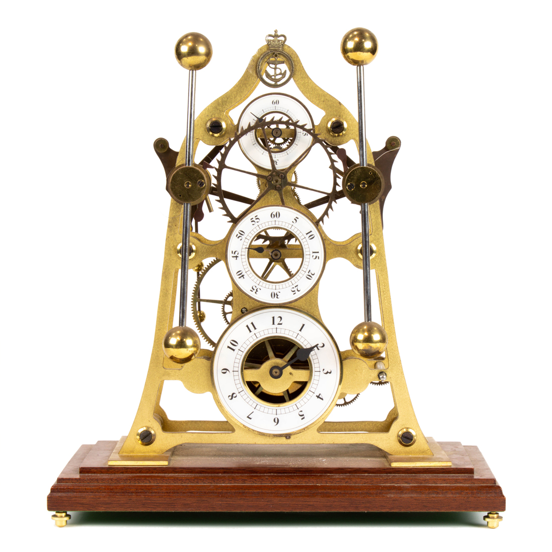 Appraisal: A DEVON SEA CLOCK BRASS TIMEPIECE A Devon Sea Clock