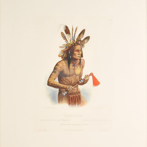 Appraisal: Karl Bodmer Swiss-French - A Group of seven reproduction Karl