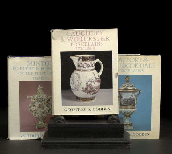 Appraisal: Nine Books on British Porcelain and Pottery by Geoffrey A