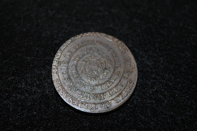 Appraisal: AN TH CENTURY TOKEN Middlesex halfpenny man with padlocked mouth