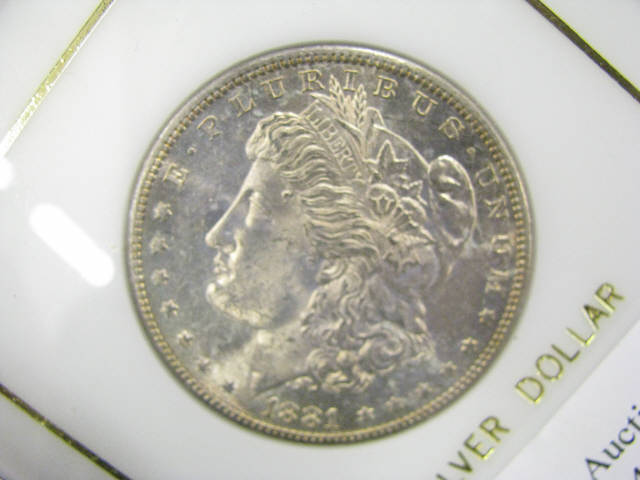 Appraisal: -S Morgan Silver Dollar gem uncirculated