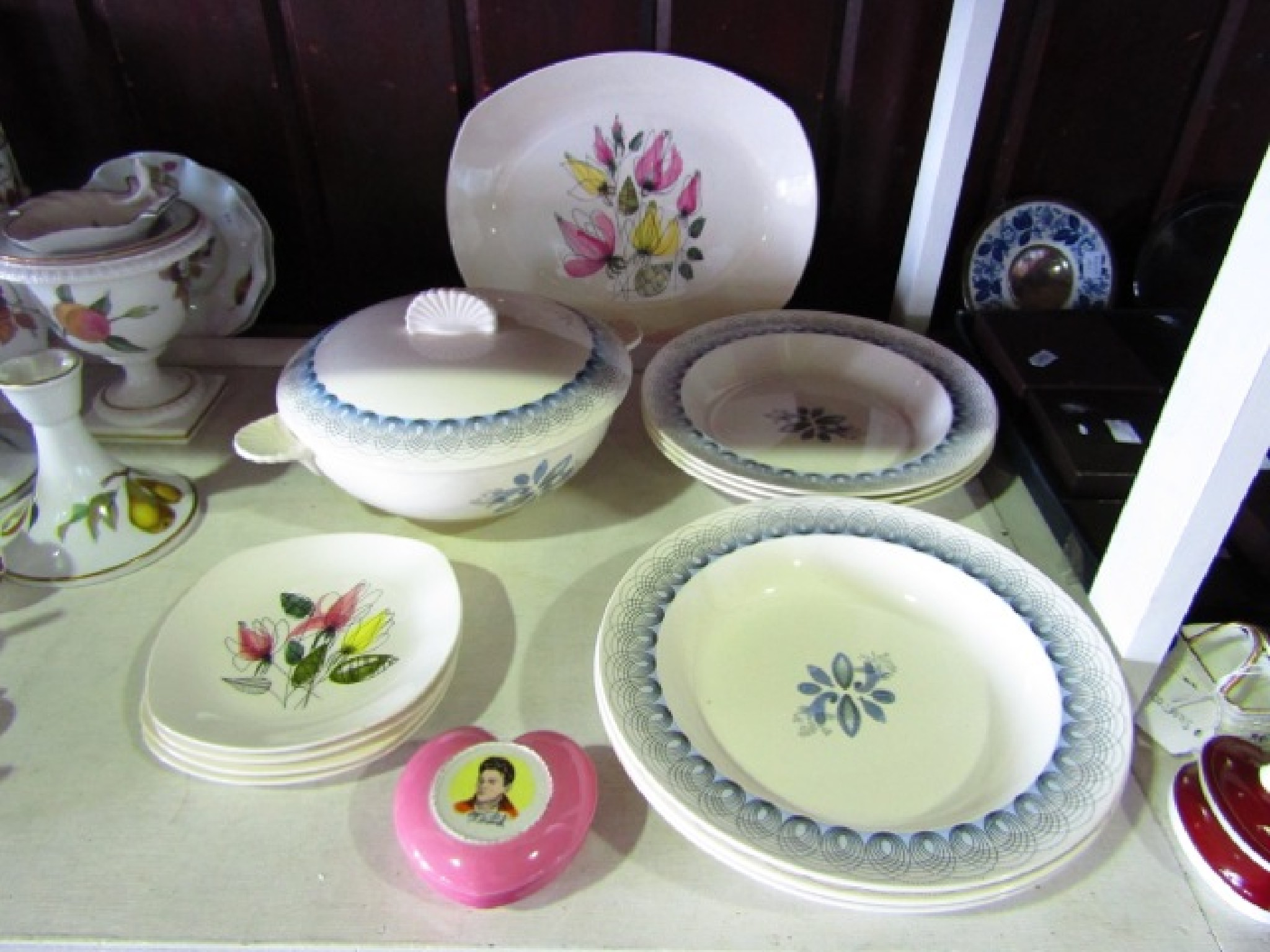 Appraisal: A collection of Wedgwood Persephone pattern dinnerwares designed by Eric