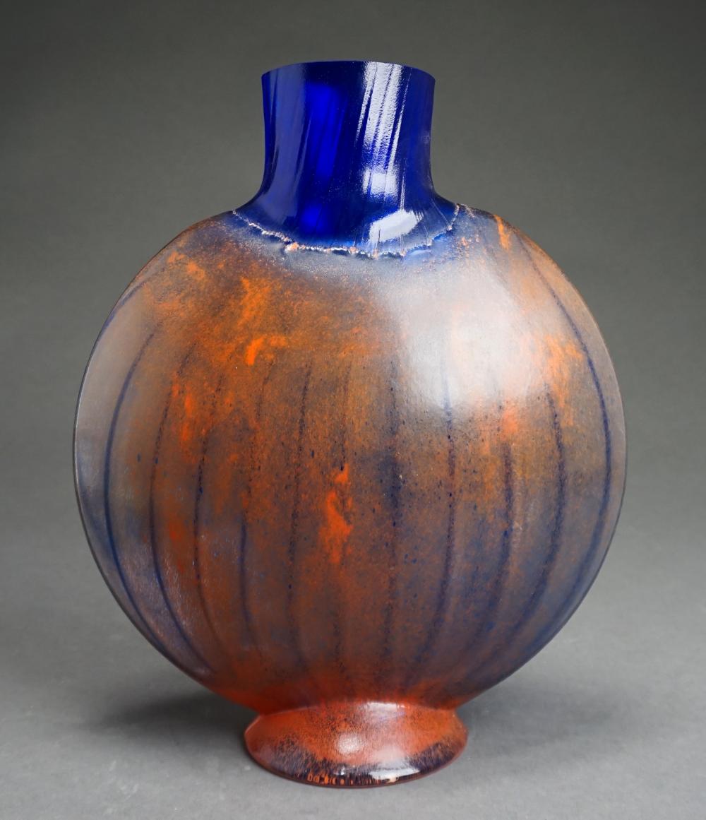 Appraisal: Kjell Engman for Kosta Boda Art Glass Vase H in