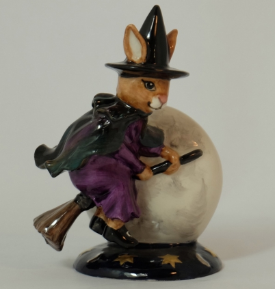 Appraisal: Royal Doulton prototype Bunnykins figure Trick Or Treat in purple